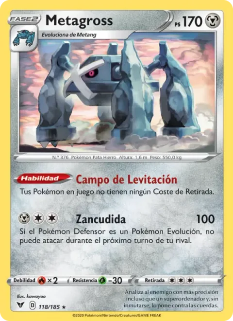 Metagross [Levitation Field | Leg Quake]
