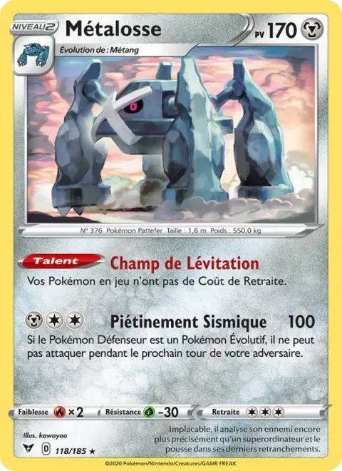 Metagross [Levitation Field | Leg Quake]