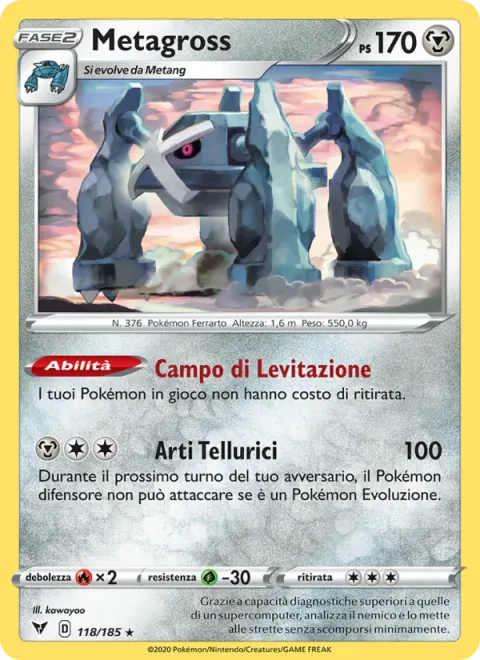 Metagross [Levitation Field | Leg Quake]