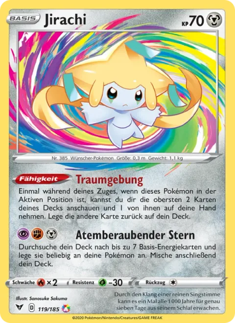 Jirachi [Dreamy Revelation | Amazing Star]