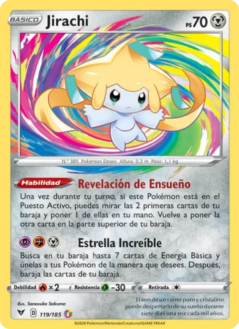 Jirachi [Dreamy Revelation | Amazing Star]