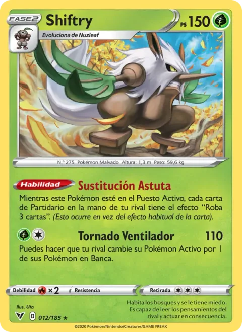 Shiftry [Shifty Substitution | Fan Tornado]