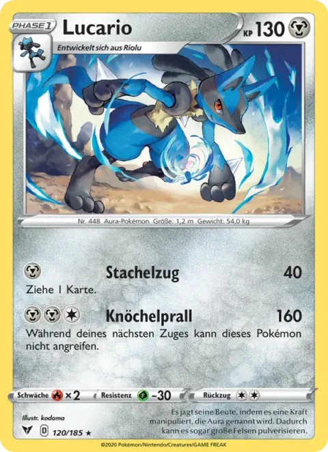 Lucario [Spike Draw | Knuckle Impact]