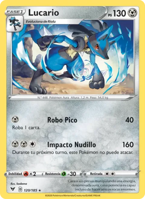Lucario [Spike Draw | Knuckle Impact]