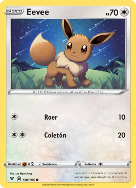 Eevee [Gnaw | Tail Whap]