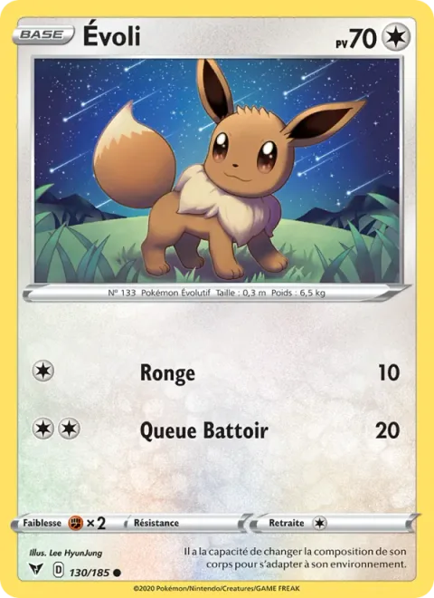 Eevee [Gnaw | Tail Whap]