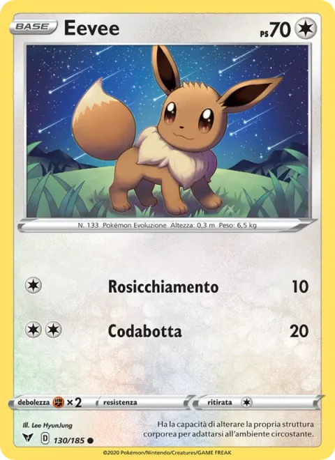 Eevee [Gnaw | Tail Whap]