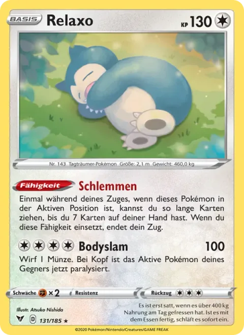 Snorlax [Gormandize | Body Slam]