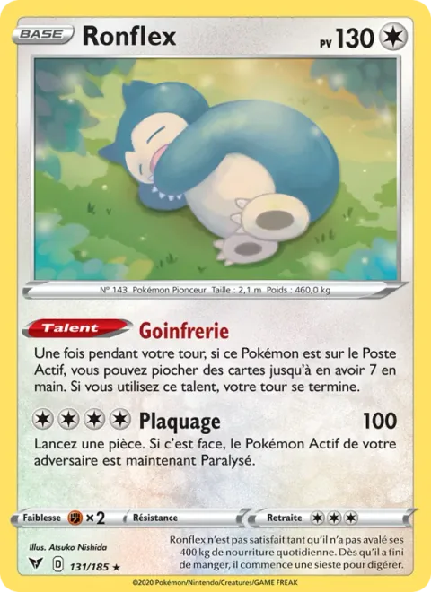 Snorlax [Gormandize | Body Slam]