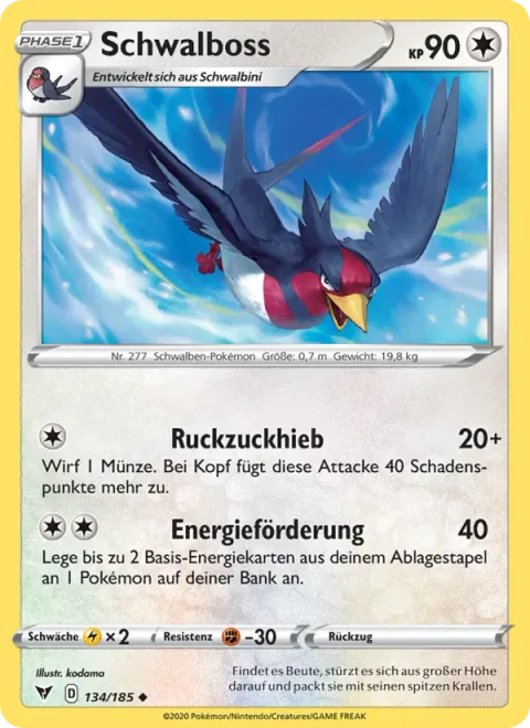 Swellow [Quick Attack | Energy Assist]