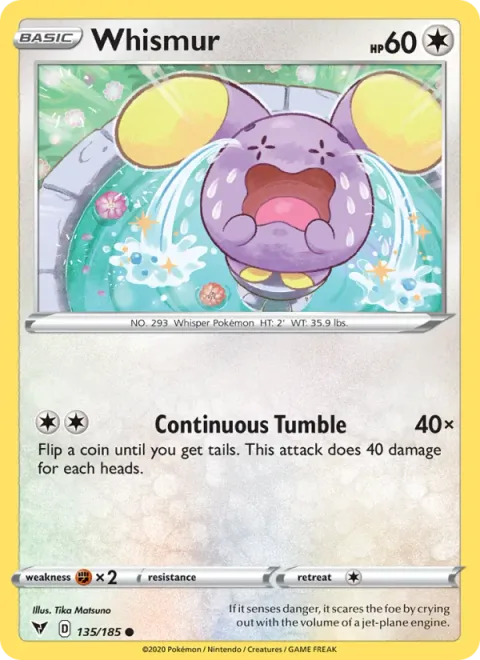 Whismur [Continuous Tumble]
