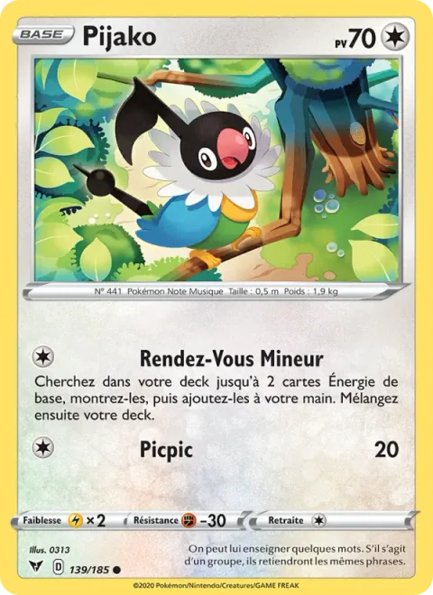 Chatot [Minor Errand-Running | Peck]