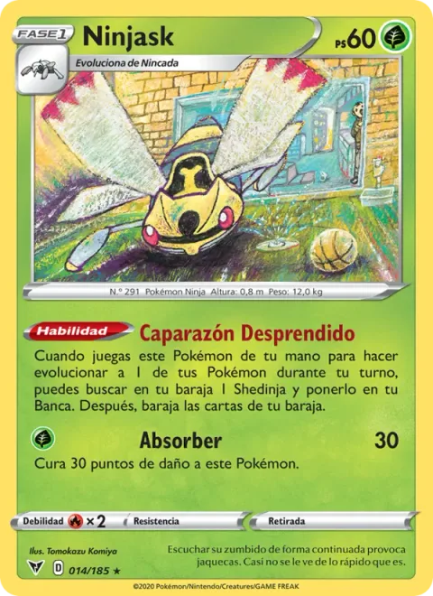 Ninjask [Cast-Off Shell | Absorb]