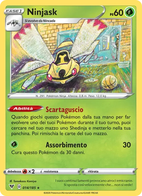 Ninjask [Cast-Off Shell | Absorb]
