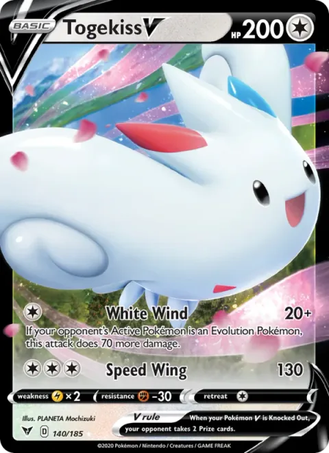 Togekiss V [White Wind | Speed Wing]