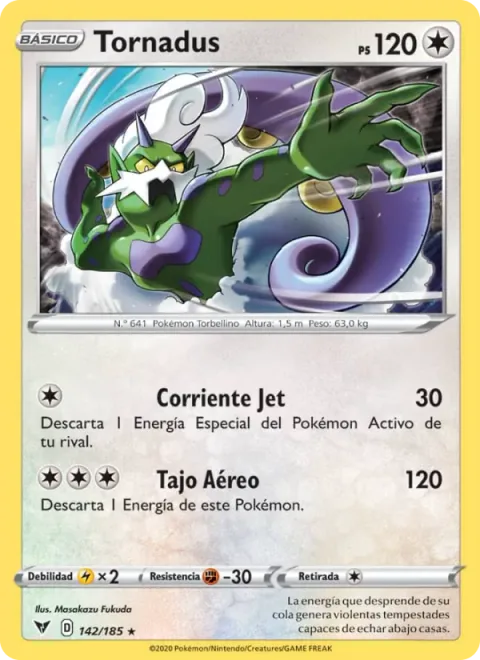 Tornadus [Jet Draft | Air Slash]