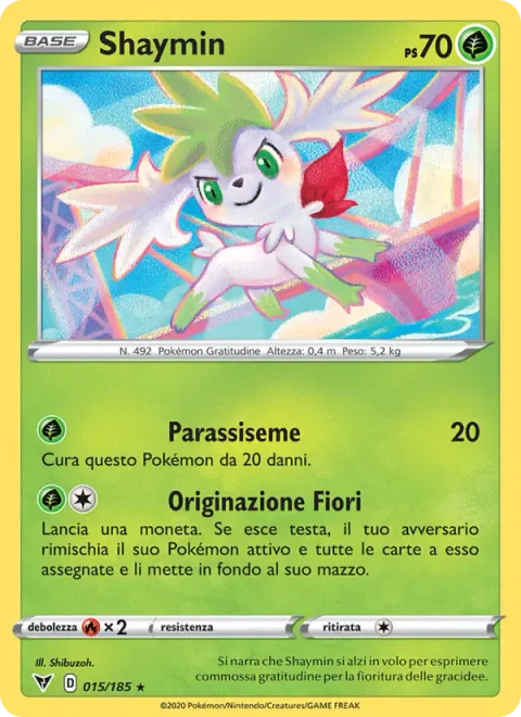 Shaymin [Leech Seed | Flower Bearing]