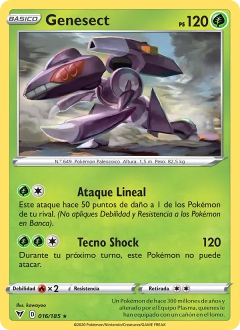 Genesect [Linear Attack | Techno Blast]