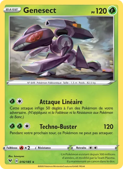 Genesect [Linear Attack | Techno Blast]