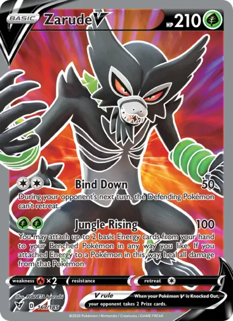 Zarude V [Bind Down | Jungle Rising]
