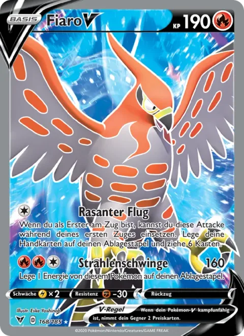 Talonflame V [Fast Flight | Bright Wing]