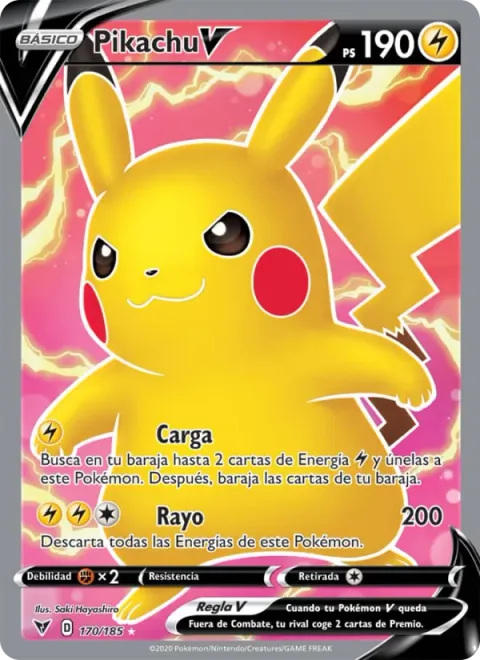 Pikachu V [Charge | Thunderbolt]
