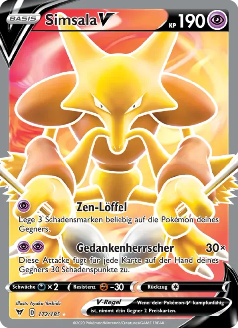 Alakazam V [Zen Spoon | Mind Ruler]