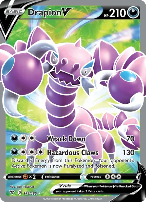 Drapion V [Wrack Down | Hazardous Claws]