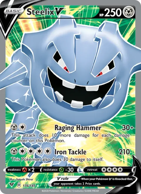 Steelix V [Raging Hammer | Iron Tackle]