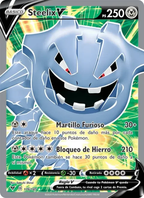 Steelix V [Raging Hammer | Iron Tackle]