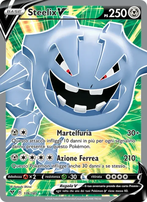 Steelix V [Raging Hammer | Iron Tackle]