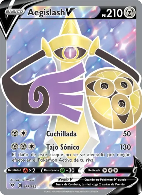 Aegislash V [Slash | Sonic Edge]