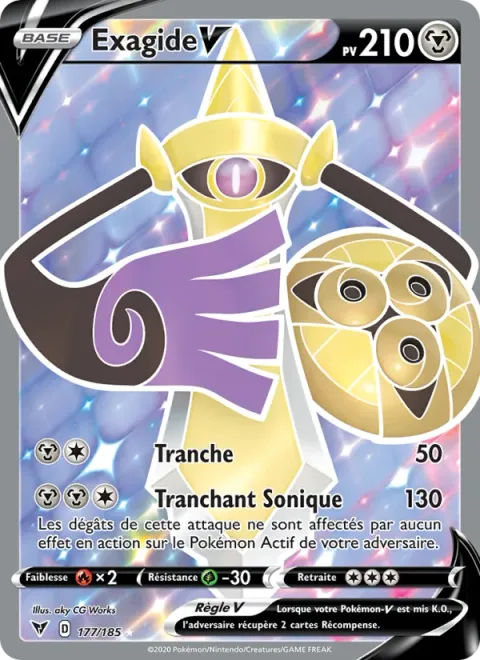 Aegislash V [Slash | Sonic Edge]