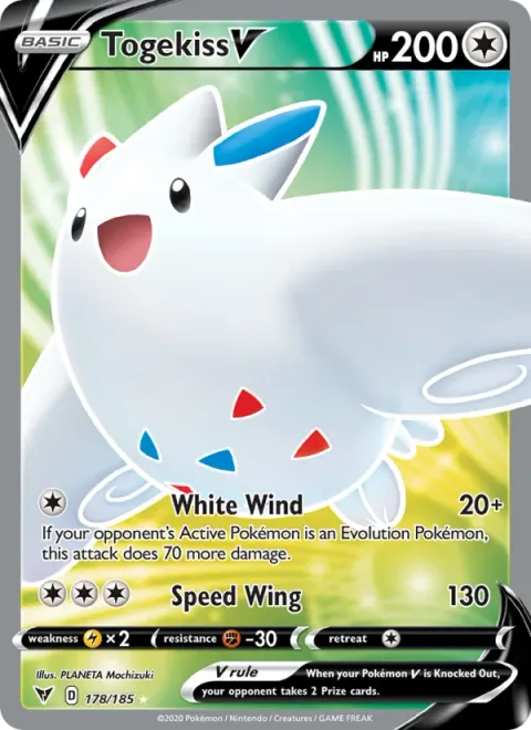 Togekiss V [White Wind | Speed Wing]