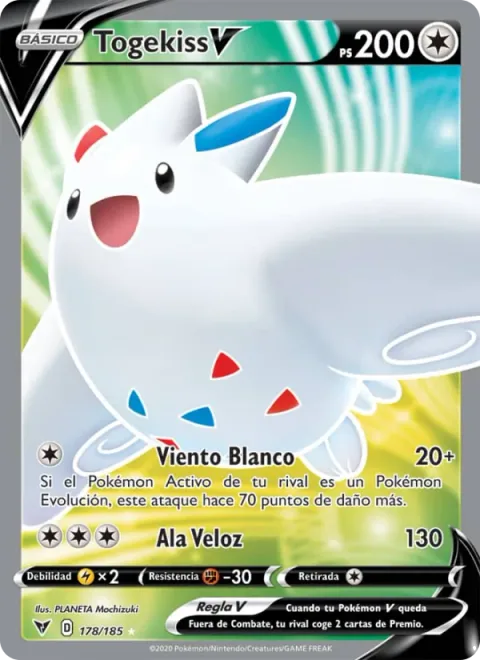 Togekiss V [White Wind | Speed Wing]