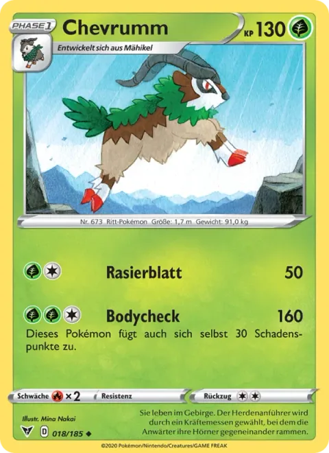 Gogoat [Razor Leaf | Take Down]