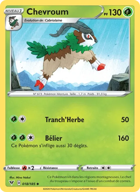Gogoat [Razor Leaf | Take Down]