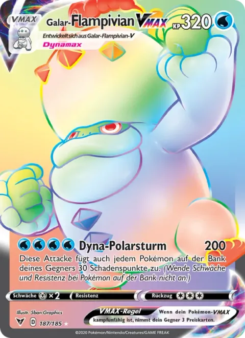 Galarian Darmanitan VMAX [Max Whiteout]