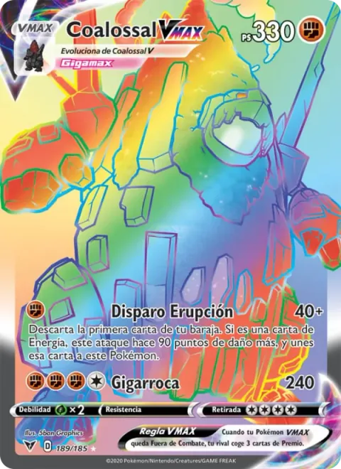 Coalossal VMAX [Eruption Shot | G-Max Boulder]