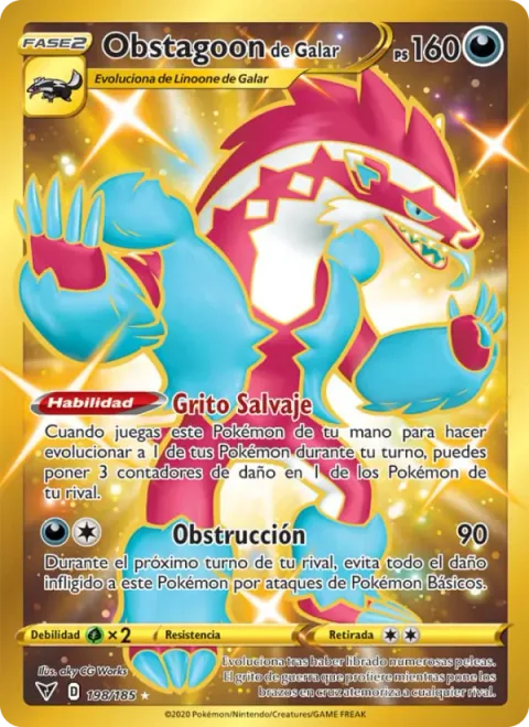 Galarian Obstagoon [Untamed Shout | Obstruct]