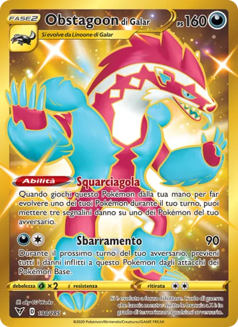 Galarian Obstagoon [Untamed Shout | Obstruct]