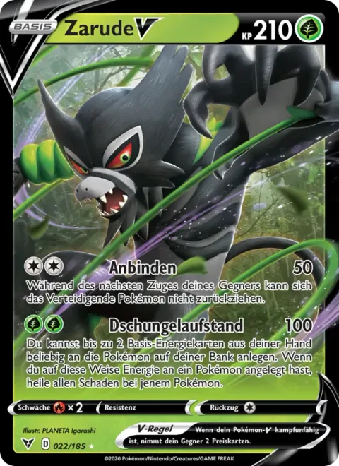 Zarude V [Bind Down | Jungle Rising]
