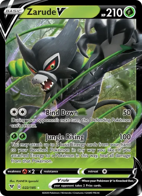Zarude V [Bind Down | Jungle Rising]