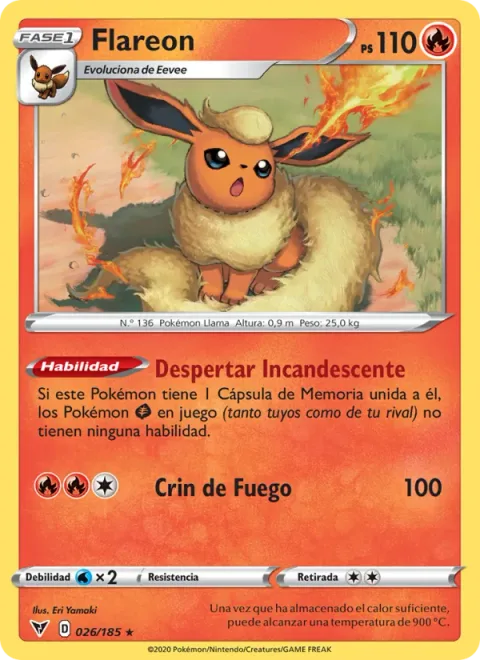Flareon [Incandescent Awakening | Fire Mane]