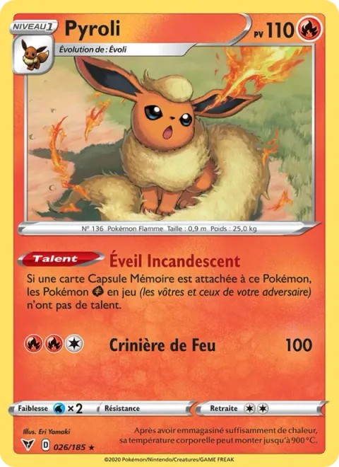 Flareon [Incandescent Awakening | Fire Mane]