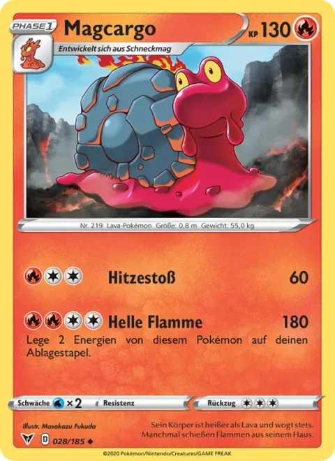 Magcargo [Heat Blast | Bright Flame]