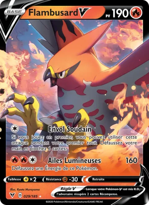 Talonflame V [Fast Flight | Bright Wing]