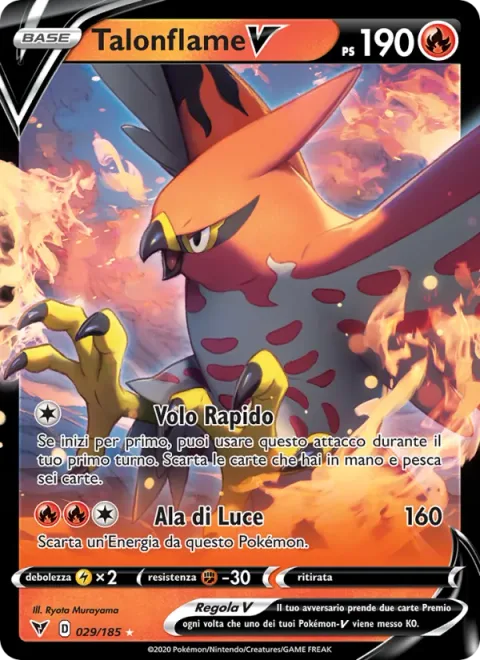 Talonflame V [Fast Flight | Bright Wing]