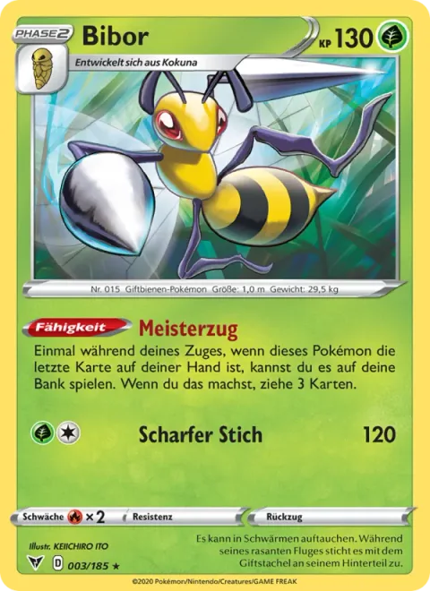 Beedrill [Elusive Master | Sharp Sting]