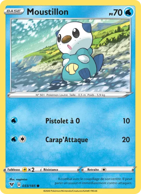 Oshawott [Water Gun | Seashell Attack]
